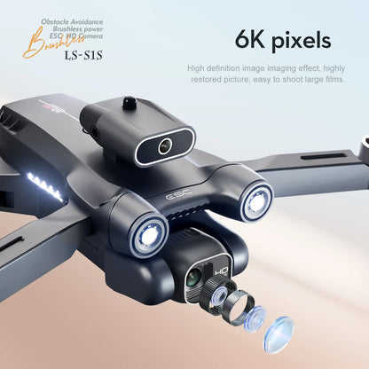 New Version S150 Mini HD Camera Drone - 6K/4K Camera, 18-Minute Flight Time,Foldable Design