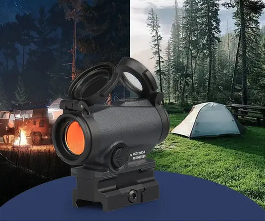 Tactical Red Dot Sight – Waterproof, 1X Magnification, NVD2 Ready