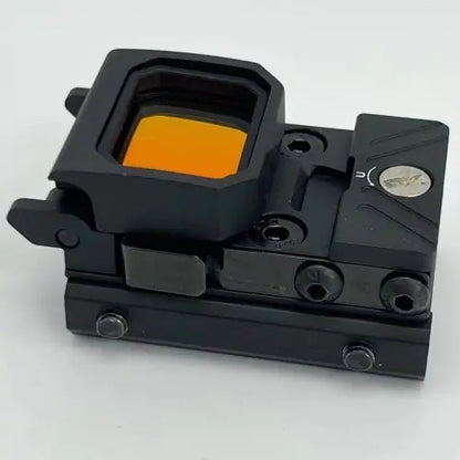 Tactical Red Dot Sight with Flip-Up Reflex, Mini Red Dot Scope for Hunting, 20mm Mount