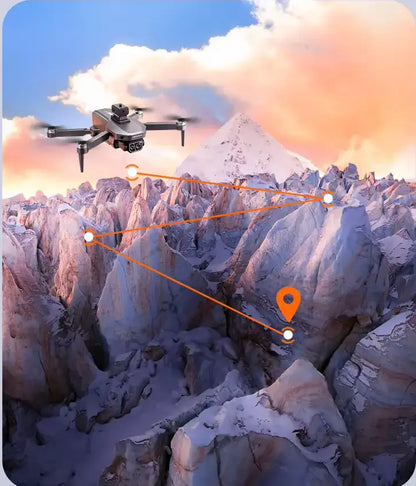 K619 5G WIFI GPS Drone with Dual Cameras, 25 Min Flight Time, Obstacle Avoidance, LED Screen Remote Control