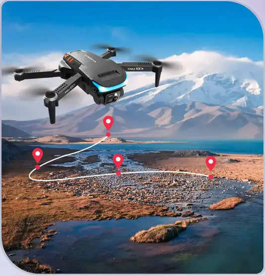 K101 Max Drone 4K Dual Camera with Obstacle Avoidance & FPV