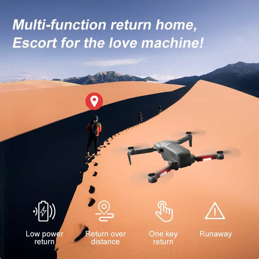GPS drone with 6K dual camera