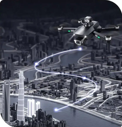 Drone RG109 MAX 4K double caméra | Quadricoptère RC GPS pliable avec portée de 1 200 m