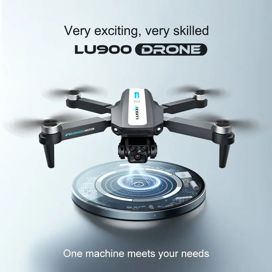 LU900 Mini Drone 4K Dual Camera – 5G FPV & Brushless Motor