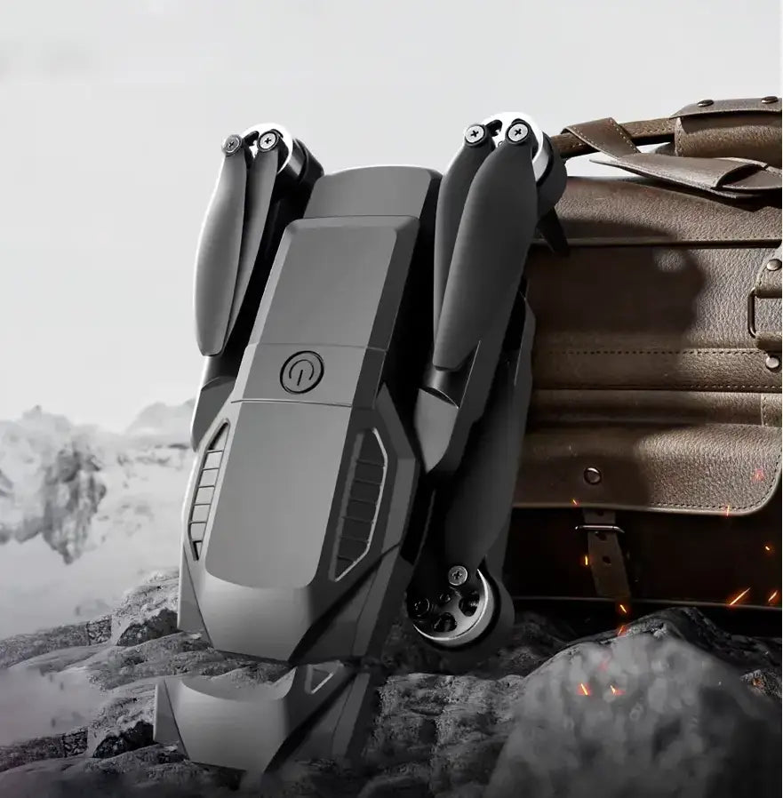 F198-6 4K Drone – Dual Camera Foldable Quadcopter with Optical Flow