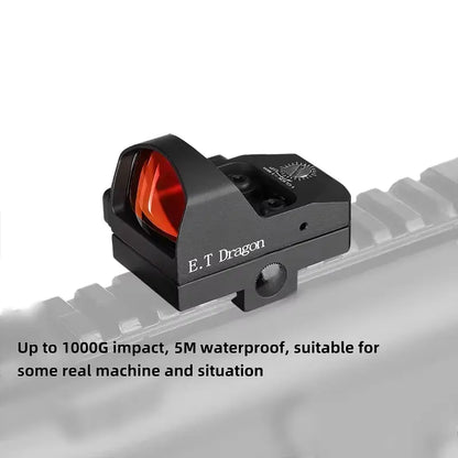 1X Tactical Red Dot Sight – Waterproof, Impact-Resistant Optic for Hunting & Tactical Use