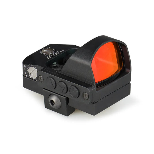 Adjustable Red Dot Sight – 1X Magnification, IPX7, Shockproof