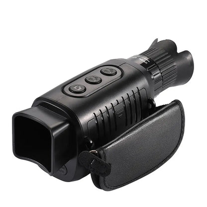 NVS7 Infrared Night Vision Monocular, 10X Digital Zoom for Hunting, 300m Sight
