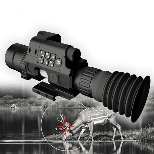 TYPHON 1080P Night Vision Monocular with 3X-18X Zoom & IR