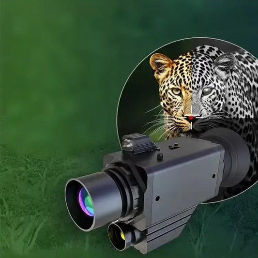 7X Infrared Thermal Binocular – 500m Range, 25mK Sensitivity