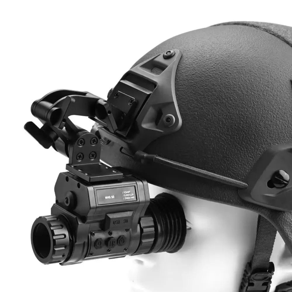 NVG50 Infrared Night Vision Monocular, 2560x1440 Resolution, 1X-4X Digital Zoom, 940nm IR for Hunting