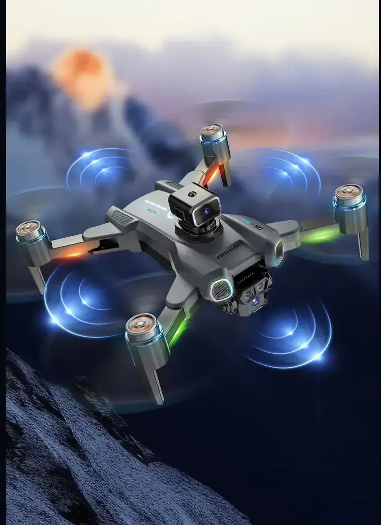 CS15 Brushless Drone – 4-Sided Obstacle Avoidance, Optical Flow, LED