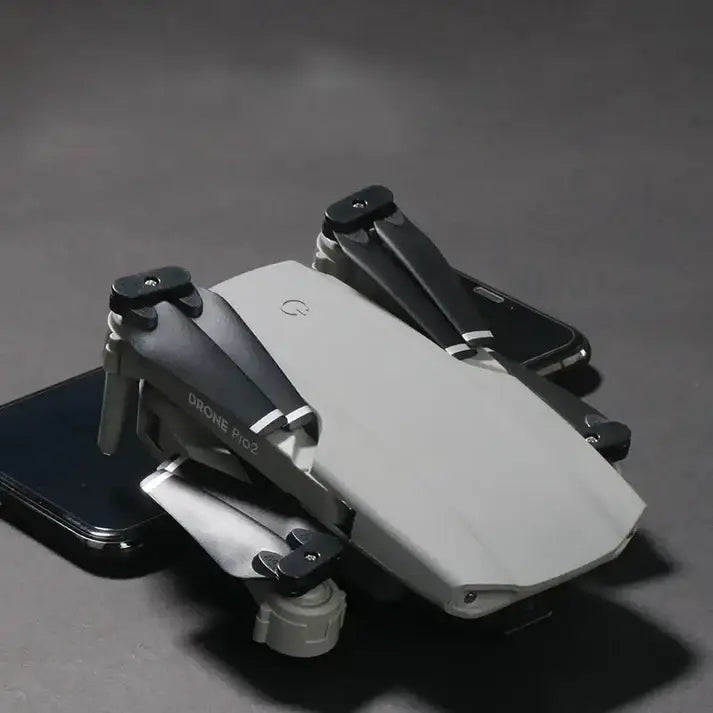 Portable E99 Pro2 foldable drone packed for outdoor travel and adventure.