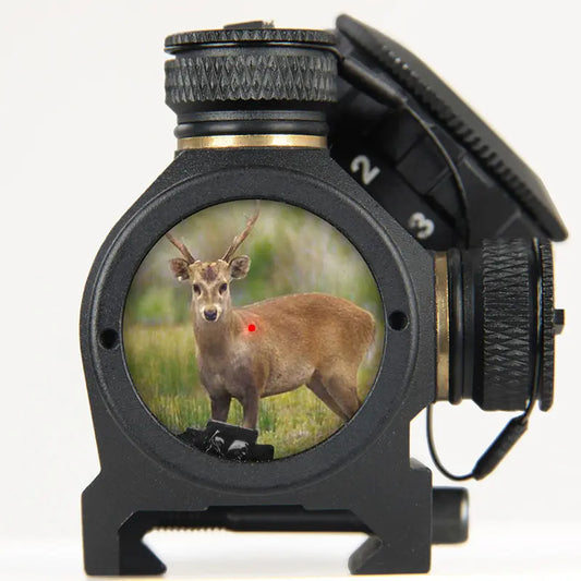 🎯 Compact Red Dot Sight 1x20mm – Clear View & Lightweight Build