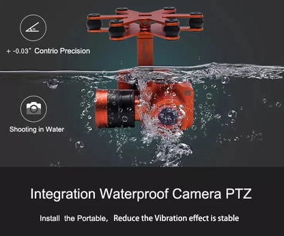 Splash Drone 3+ – Waterproof 4K Camera GPS RC Drone for Fishing & Aerial Photography