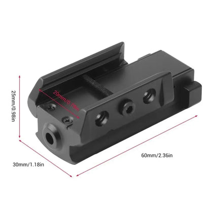 Red Laser Sight with Rechargeable Battery for Hunting and Shooting