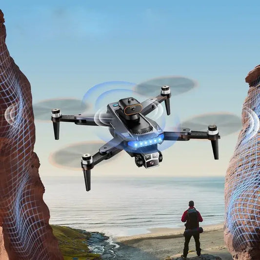P17s Mini Drone – 4K Dual Camera, Brushless Motor, Foldable, 5G FPV
