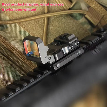 1X Folding Red Dot Sight – CNC Machined, Aluminum, Lightweight