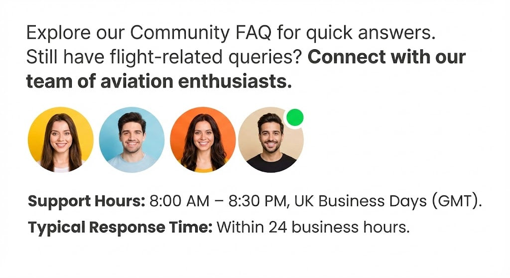 Customer support team ready to help