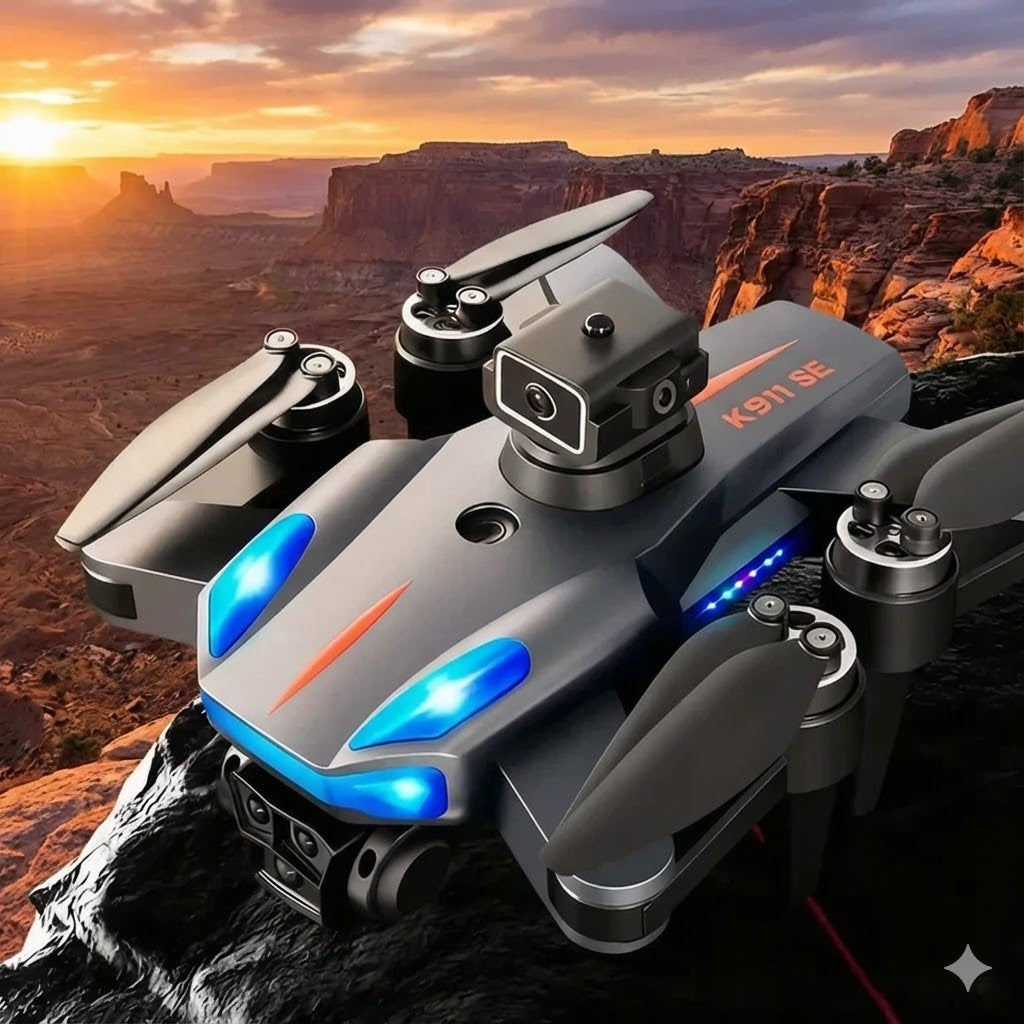 K911 SE 8K GPS Drone – Foldable Dual Camera Drone with Obstacle Avoidance