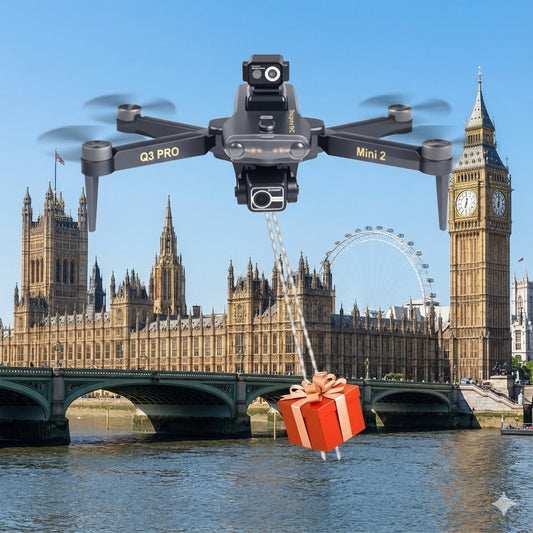 Q3 Pro Mini 2 4K GPS Drone with 3-Axis Gimbal & 5G FPV | ProDrone - 4K camera drone with GPS | ProDrone
